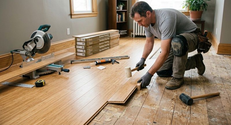 Bamboo Flooring Installation in Weatherford, TX