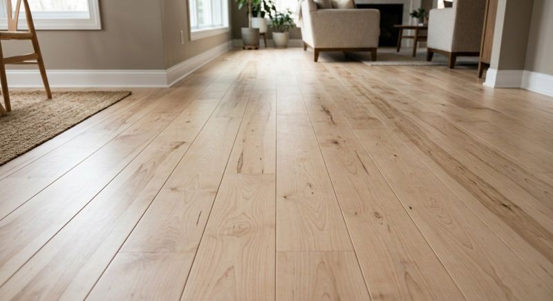 Birch Floor Installation in Weatherford, TX
