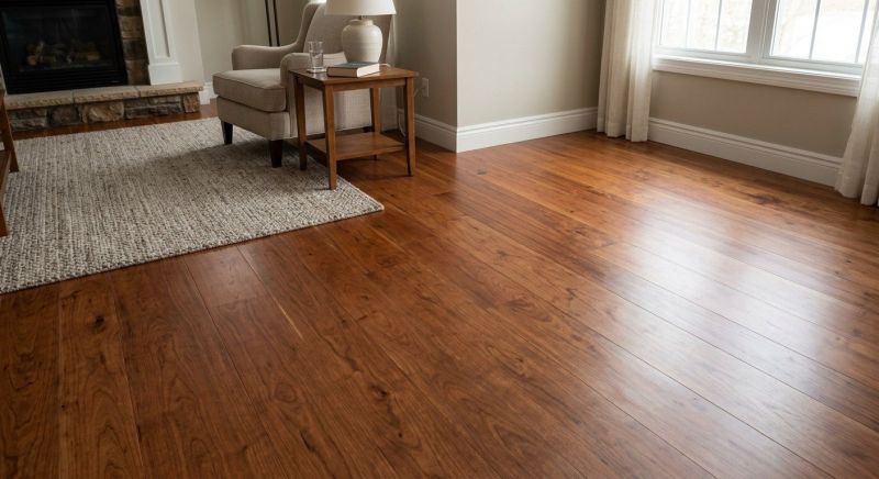 Cherry Floor Installation in Parker County, TX