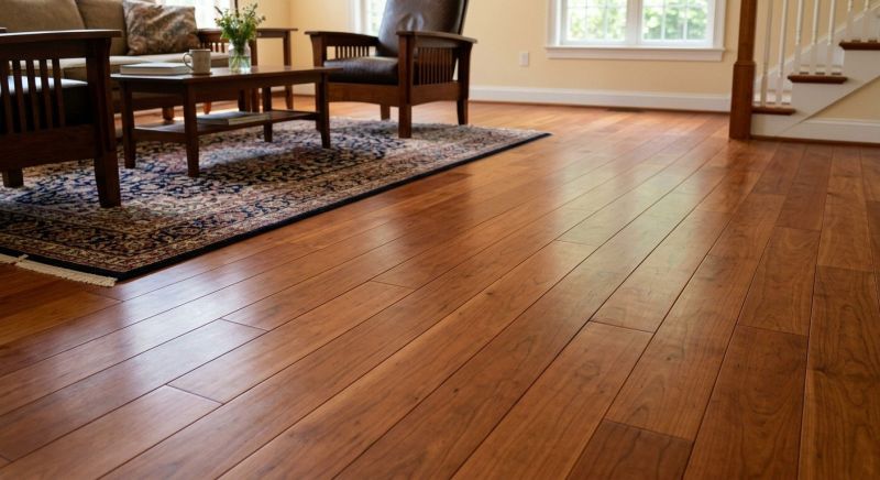 Cherry Floor Installation in Springtown, TX