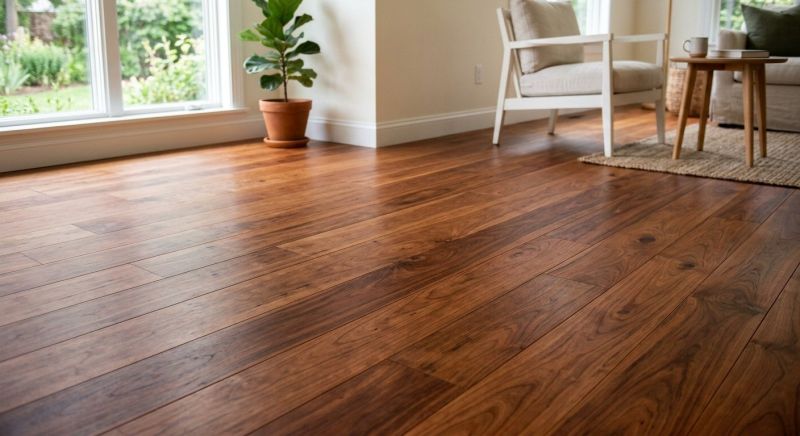 Cherry Floor Installation in Springtown, TX