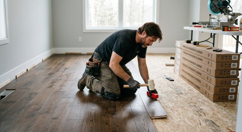 Hardwood Floor Installation in Aledo, TX