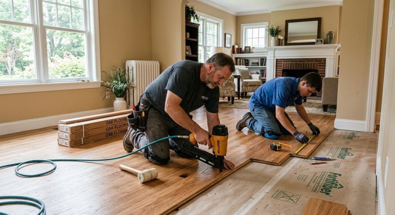 Hardwood Floor Installation in Aledo, TX