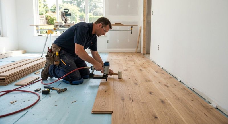 Hardwood Floor Installation in Cresson, TX