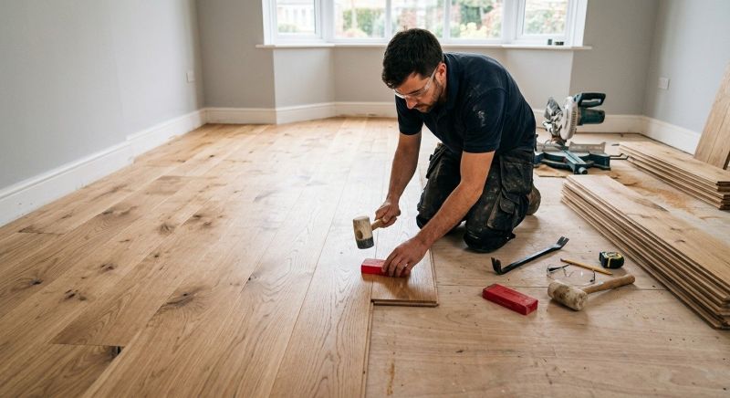 Hardwood Floor Installation in Weatherford, TX