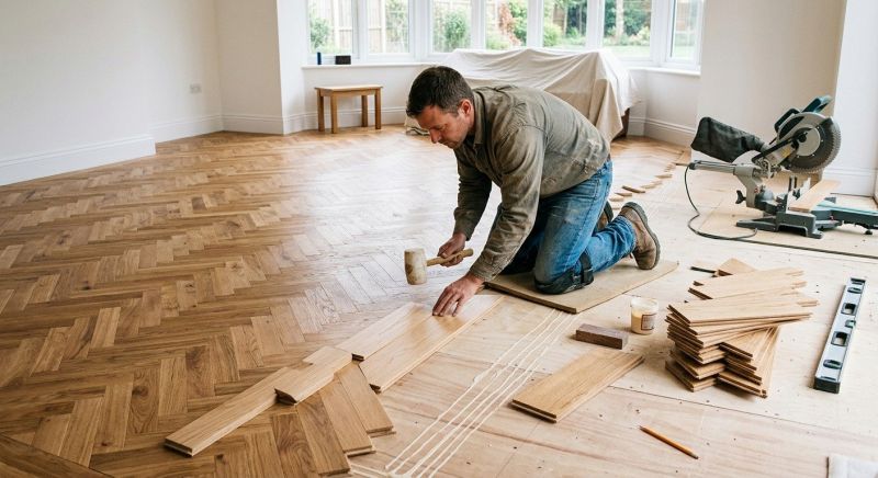 Hardwood Floor Installation in Parker County, TX