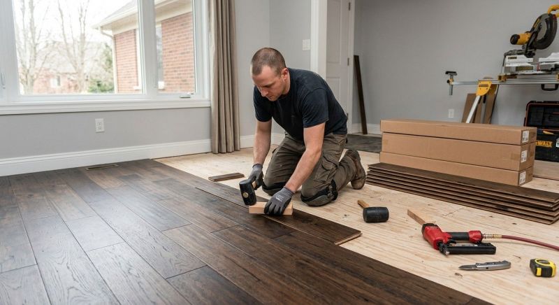Hardwood Floor Installation in Parker County, TX