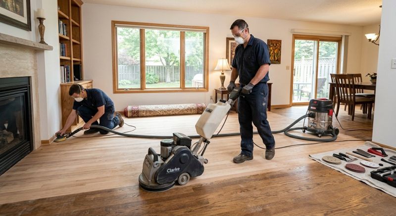 Hardwood Floor Renovation in Weatherford, TX