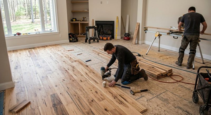 Hardwood Floor Renovation in Weatherford, TX