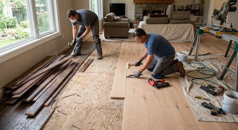 Hardwood Replacement in Parker County, TX