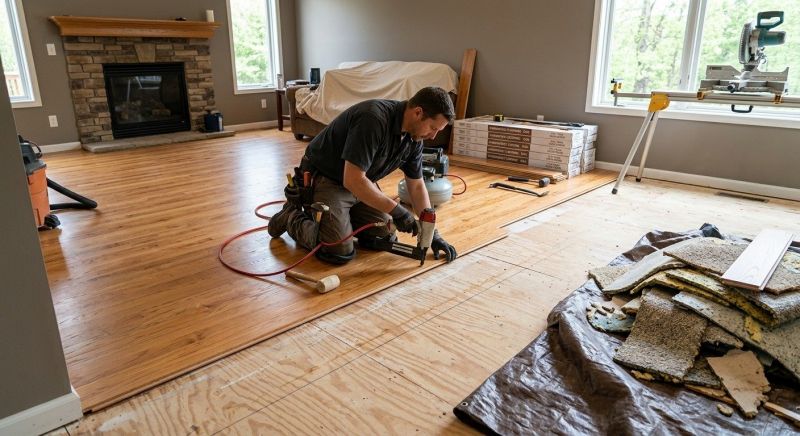 Hardwood Replacement in Parker County, TX
