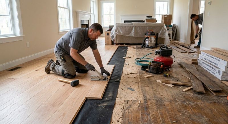 Hardwood Replacement in Springtown, TX