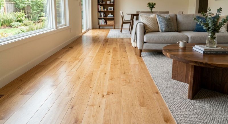 Maple Flooring Installation in Springtown, TX