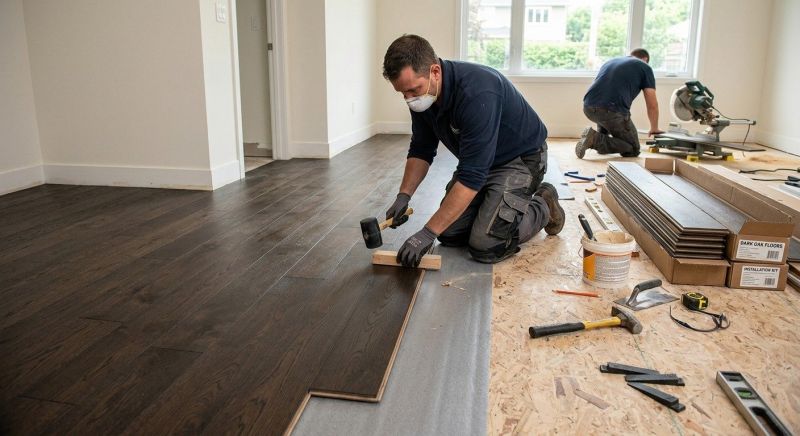 Maple Flooring Installation in Springtown, TX
