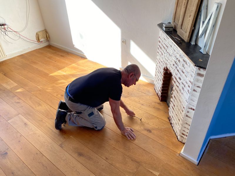 Pine Floor Installation in Weatherford, TX