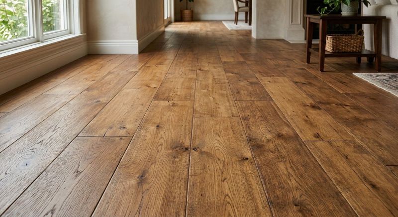 Wide Plank Floor Installation in Weatherford, TX