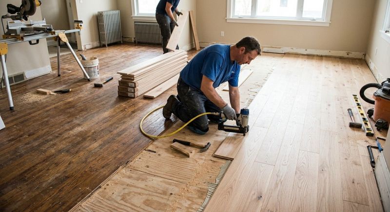 Wood Floor Replacement in Springtown, TX