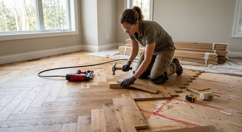 Wood Flooring Installation in Mineral Wells, TX